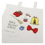 Kiki's Delivery Service Tote Bag Embroidery Canvas Kiki