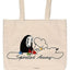Spirited Away Tote Bag Embroidery Canvas No Face knitting