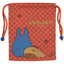 My Neighbor Totoro Cloth Bag Middle Totoro Orange