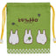 My Neighbor Totoro Cloth Bag Small Totoro Green