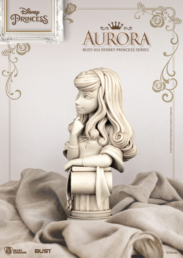 Disney Princess Series PVC Bust Aurora 15 cm