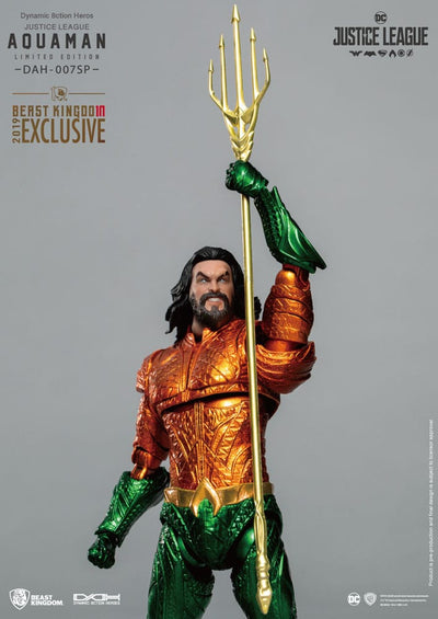 Justice League Dynamic 8ction Heroes Action Figure 1/9 Aquaman Comic Color Ver. 20 cm