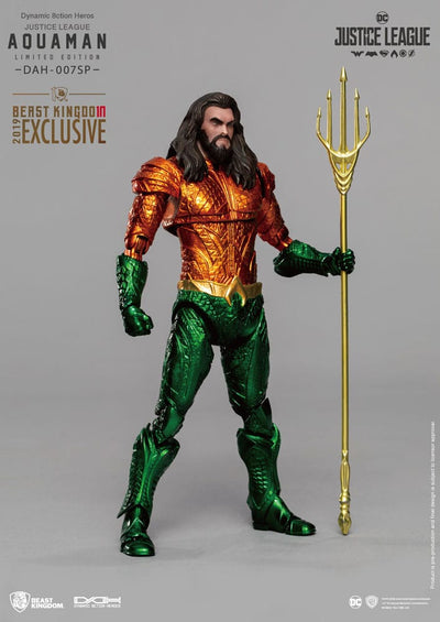 Justice League Dynamic 8ction Heroes Action Figure 1/9 Aquaman Comic Color Ver. 20 cm