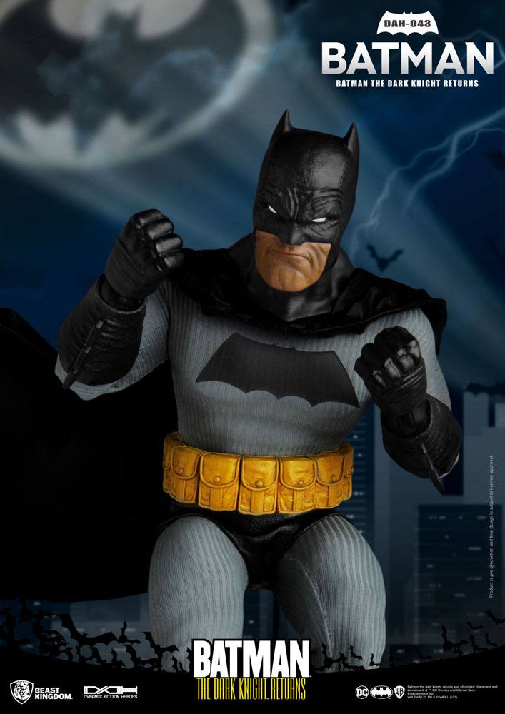 Batman The Dark Knight Return Dynamic 8ction Heroes Action Figure 1/9 Batman 21 cm