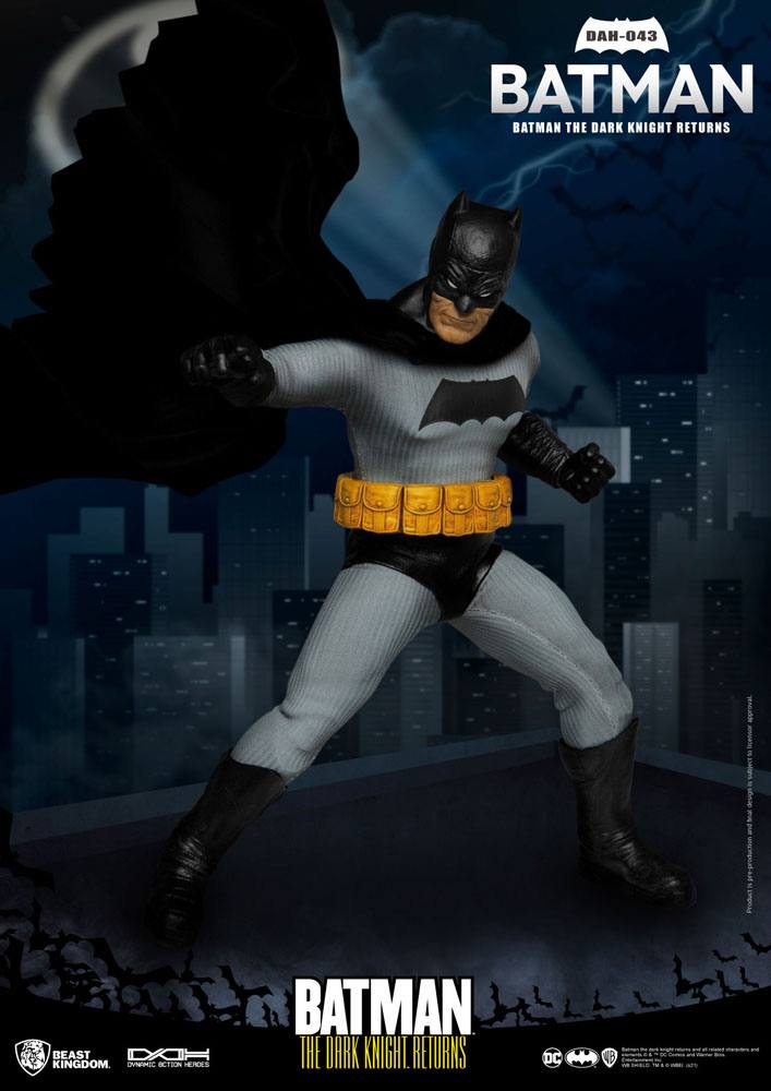 Batman The Dark Knight Return Dynamic 8ction Heroes Action Figure 1/9 Batman 21 cm