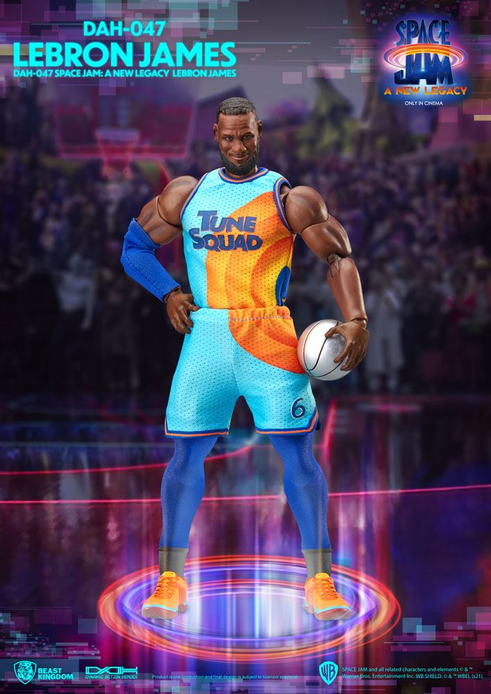 Space Jam: A New Legacy Dynamic 8ction Heroes Action Figure 1/9 LeBron James 20 cm