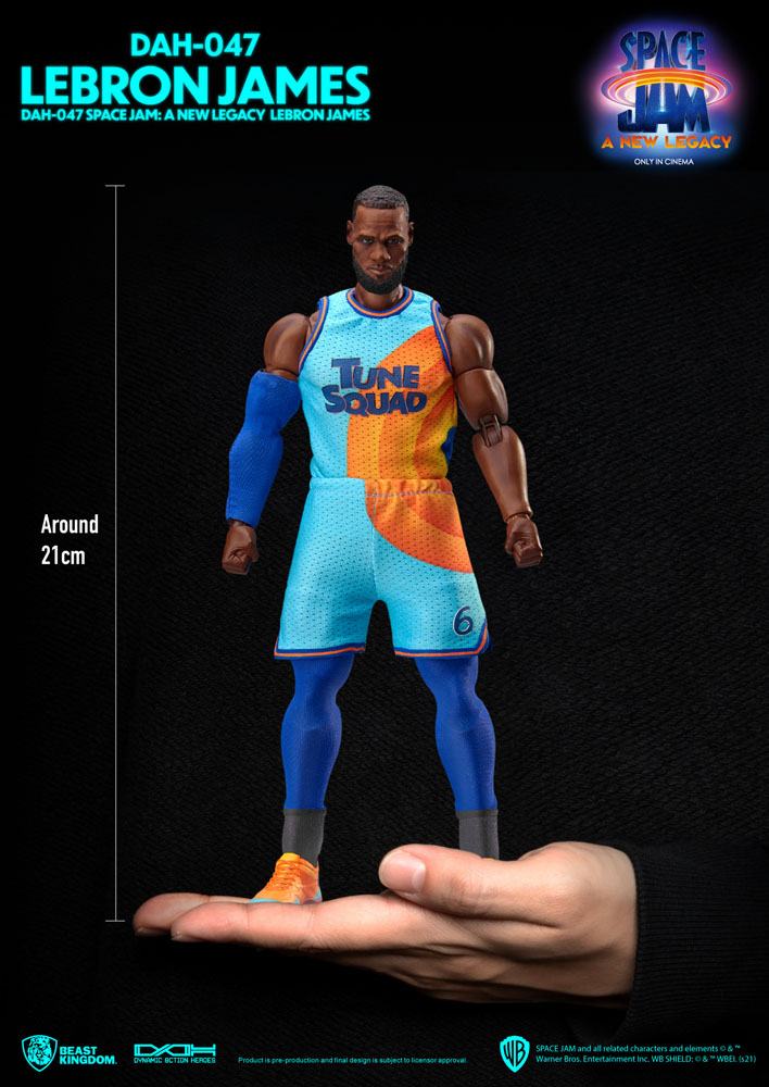 Space Jam: A New Legacy Dynamic 8ction Heroes Action Figure 1/9 LeBron James 20 cm