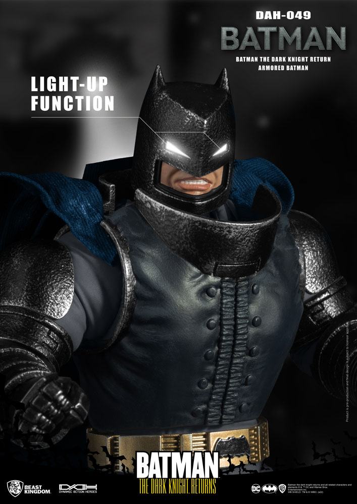 Batman The Dark Knight Returns Dynamic 8ction Heroes Action Figure 1/9 Armored Batman 21 cm