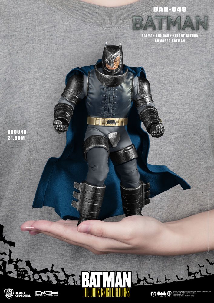 Batman The Dark Knight Returns Dynamic 8ction Heroes Action Figure 1/9 Armored Batman 21 cm