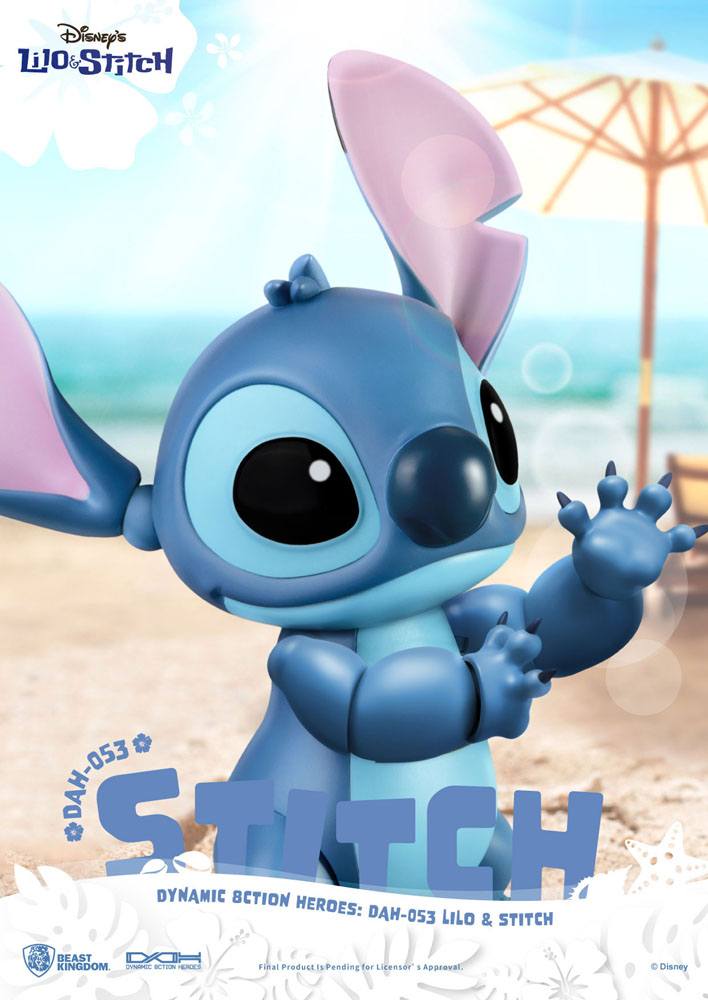 Lilo & Stitch Dynamic 8ction Heroes Action Figure 1/9 Stitch 18 cm