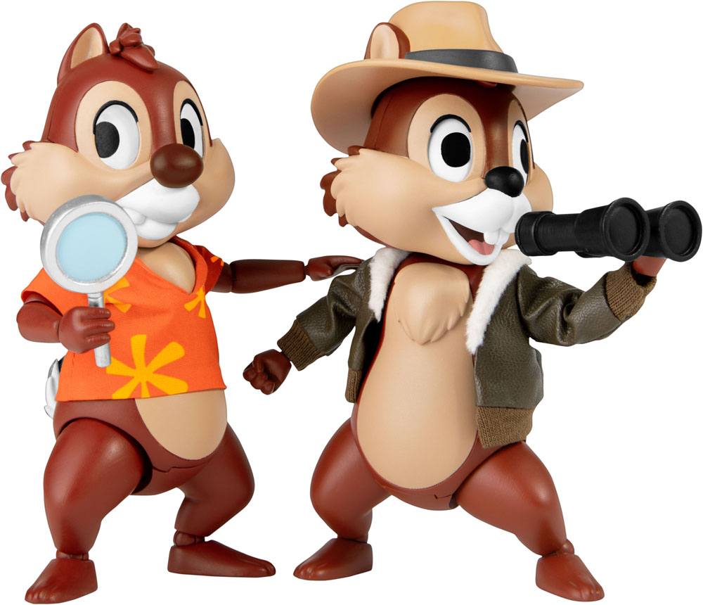 Chip 'n Dale: Rescue Rangers Dynamic 8ction Heroes Action Figures 1/9 Chip & Dale 10 cm