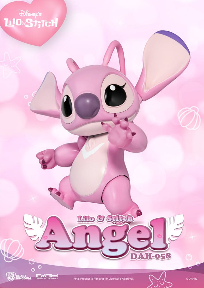 Disney Dynamic 8ction Heroes Action Figure 1/9 Angel (Lilo &amp; Stitch) 16 cm