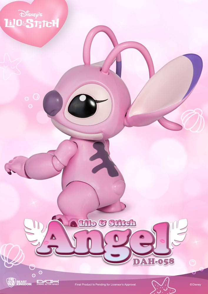 Disney Dynamic 8ction Heroes Action Figure 1/9 Angel (Lilo &amp; Stitch) 16 cm