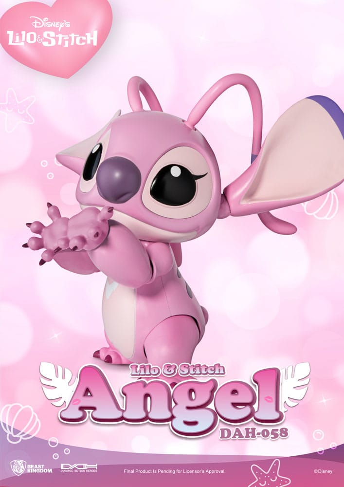 Disney Dynamic 8ction Heroes Action Figure 1/9 Angel (Lilo &amp; Stitch) 16 cm