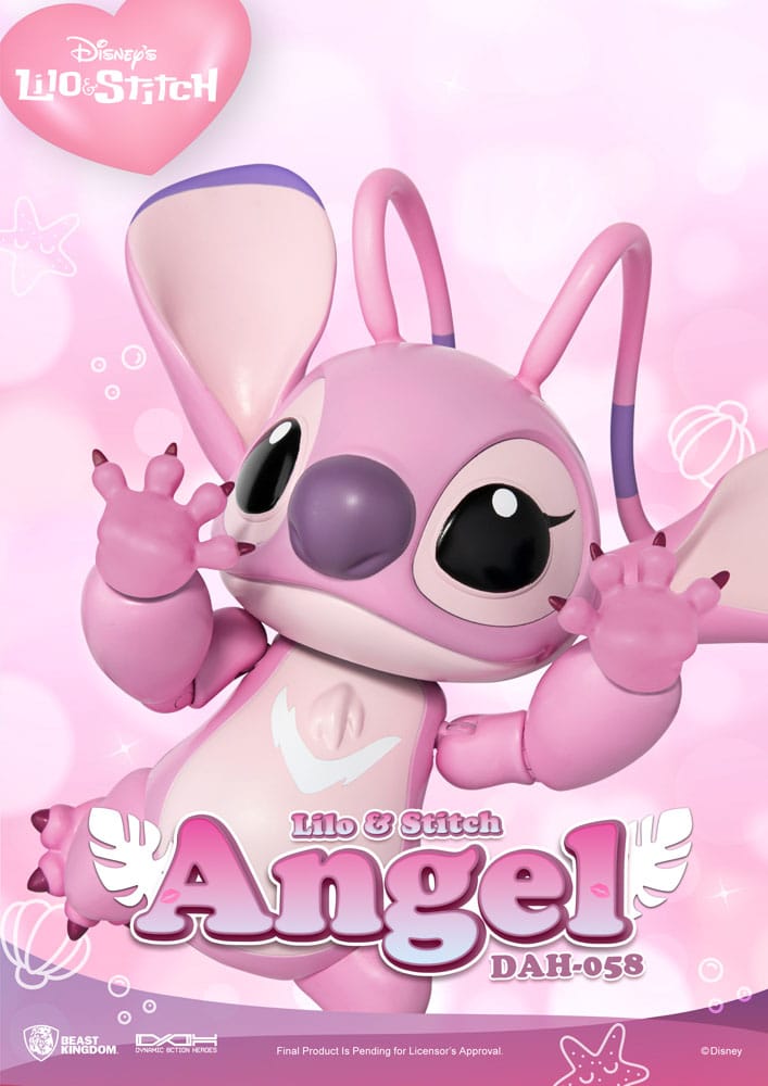 Disney Dynamic 8ction Heroes Action Figure 1/9 Angel (Lilo &amp; Stitch) 16 cm