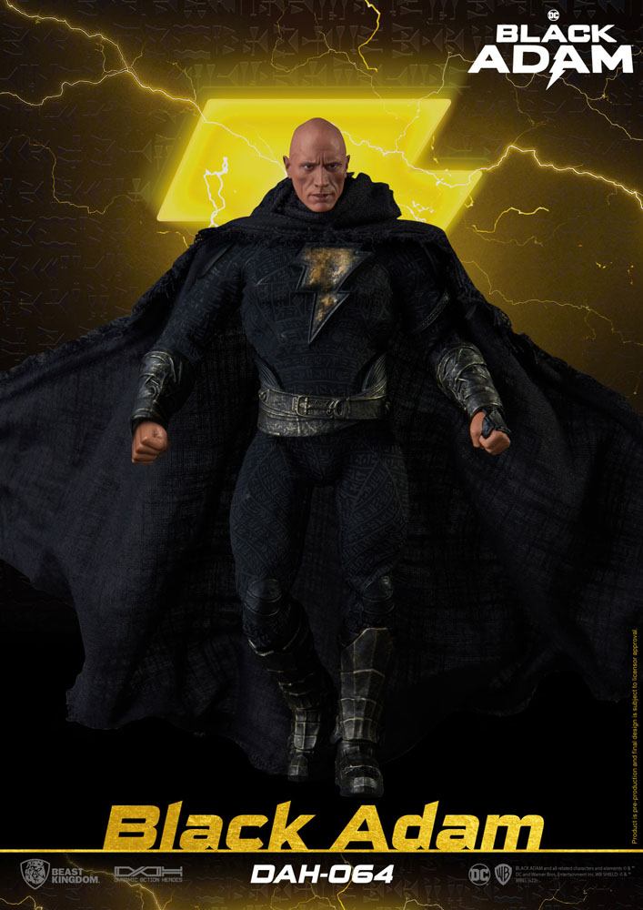 Black Adam Dynamic 8ction Heroes Action Figure 1/9 Black Adam 18 cm