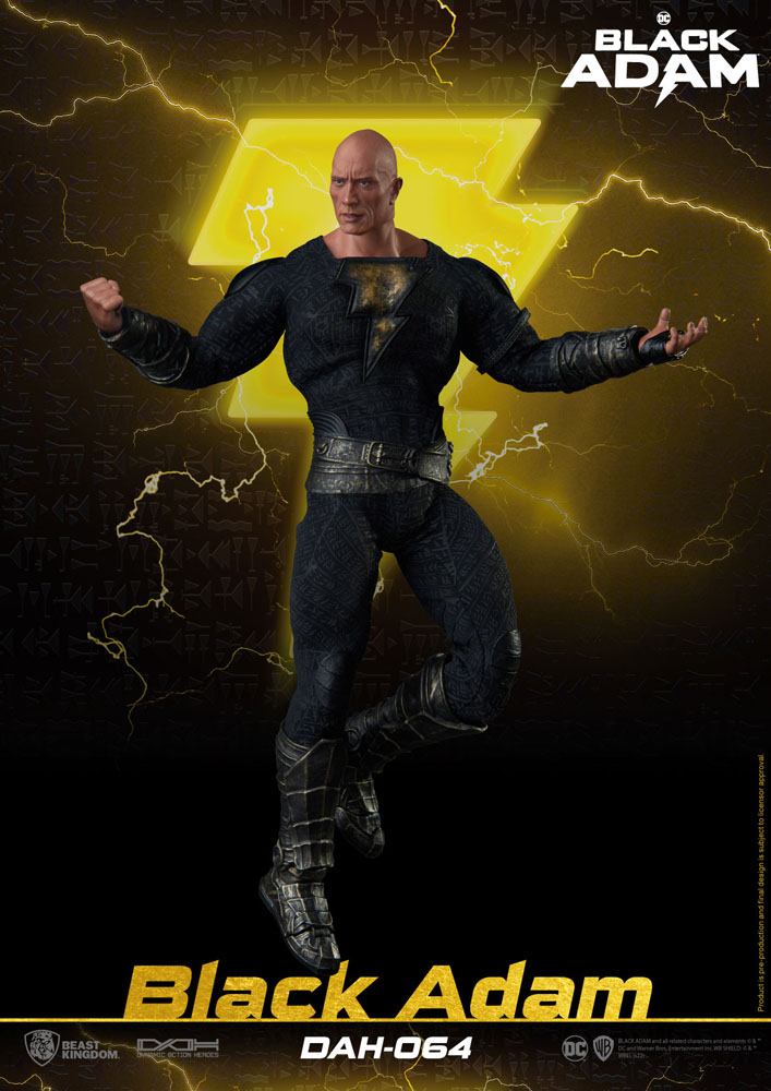 Black Adam Dynamic 8ction Heroes Action Figure 1/9 Black Adam 18 cm