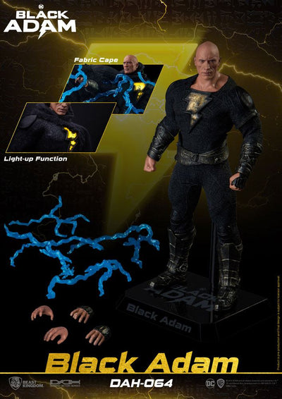 Black Adam Dynamic 8ction Heroes Action Figure 1/9 Black Adam 18 cm