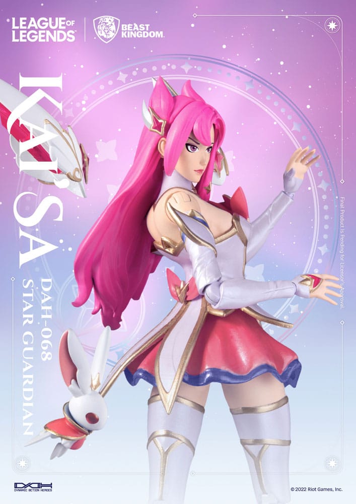 League of Legends Dynamic 8ction Heroes Action Figure 1/9 Star Guardian Kai'Sa 19 cm