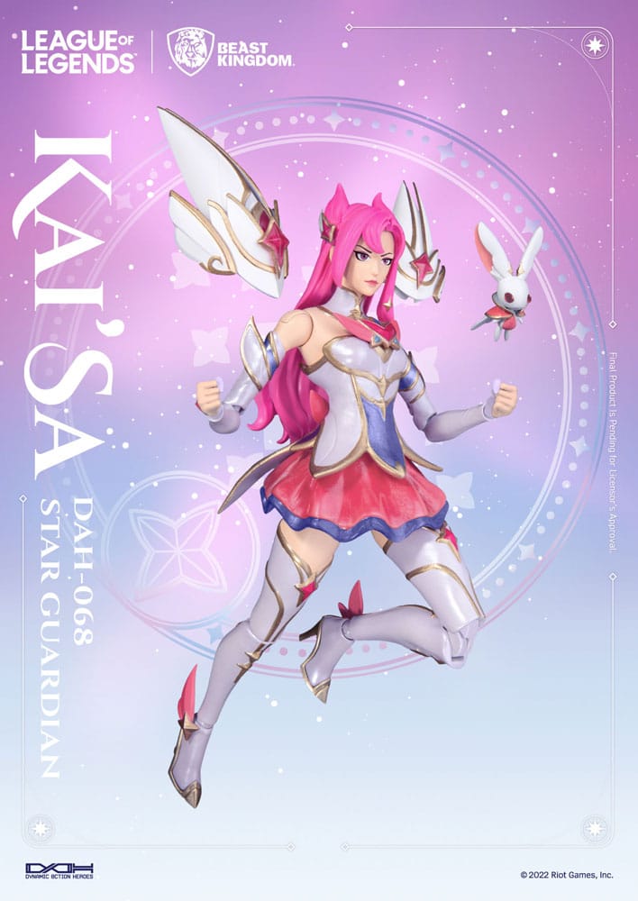 League of Legends Dynamic 8ction Heroes Action Figure 1/9 Star Guardian Kai'Sa 19 cm