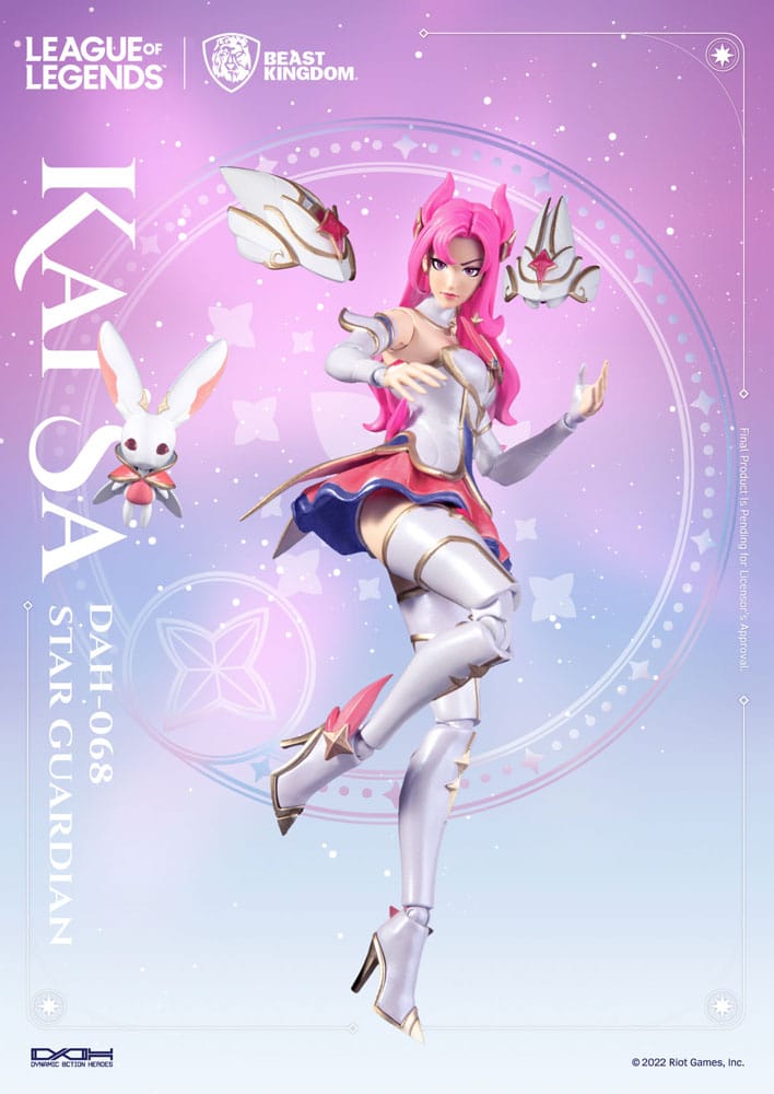 League of Legends Dynamic 8ction Heroes Action Figure 1/9 Star Guardian Kai'Sa 19 cm