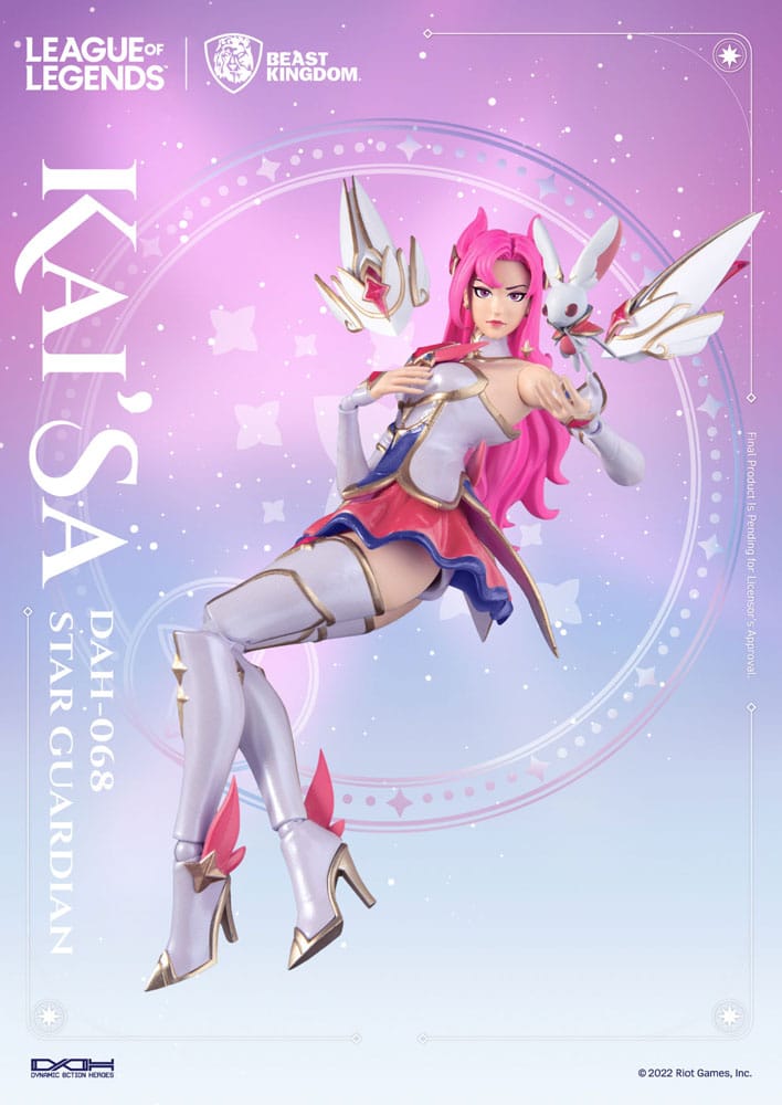 League of Legends Dynamic 8ction Heroes Action Figure 1/9 Star Guardian Kai'Sa 19 cm