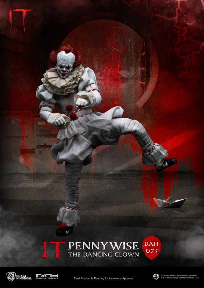 Stephen Kings It Dynamic 8ction Heroes Action Figure 1/9 Pennywise 21 cm