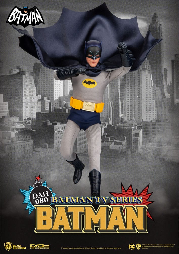 DC Comics Dynamic 8ction Heroes Action Figure 1/9 Batman TV Series Batman 24 cm