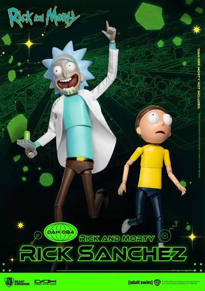 Rick and Morty Dynamic 8ction Heroes Action Figure 1/9 Rick Sanchez 23 cm