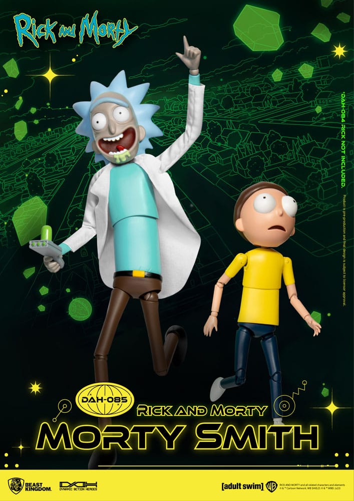 Rick and Morty Dynamic 8ction Heroes Action Figure 1/9 Morty Smith 23 cm