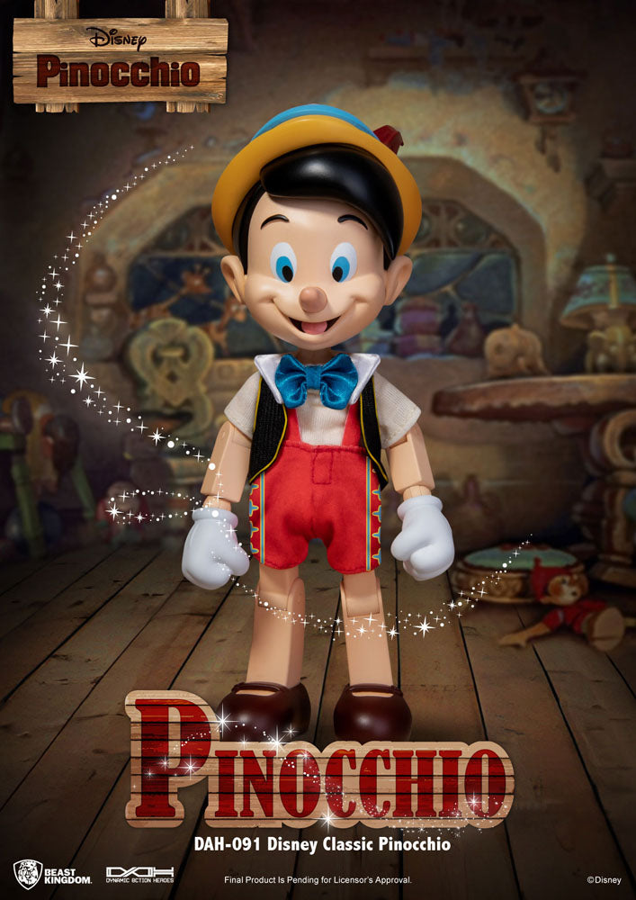 Disney Classic Dynamic 8ction Heroes Action Figure 1/9 Pinocchio 18 cm