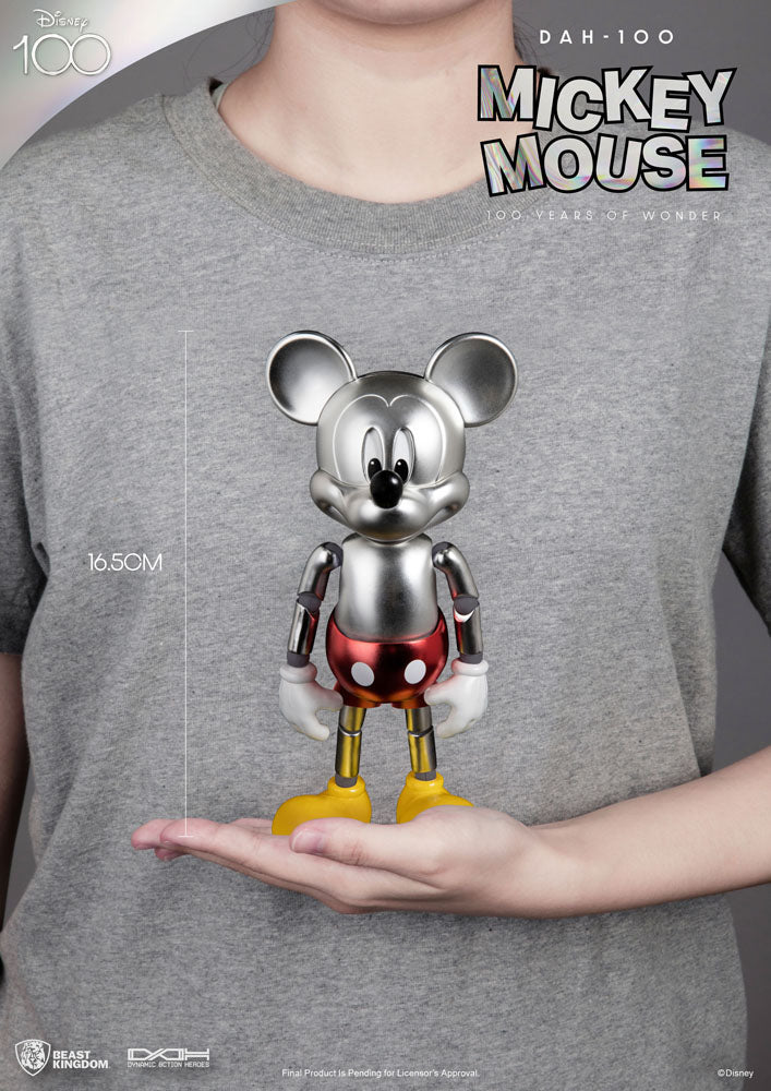 Disney 100 Years of Wonder Dynamic 8ction Heroes Action Figure 1/9 Mickey Mouse 16 cm