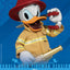 Mickey & Friends Dynamic 8ction Heroes Action Figure 1/9 Donald Duck Fireman Ver. 24 cm