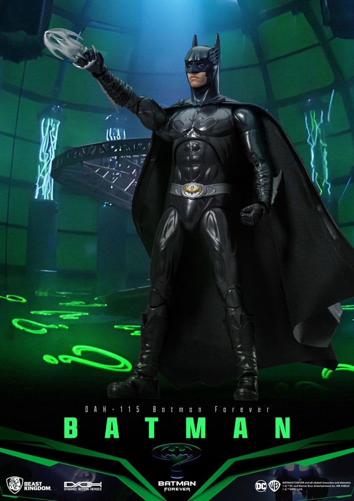 DC Comics Dynamic 8ction Heroes Action Figure 1/9 Batman (Batman Forever) 21 cm