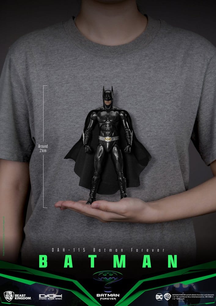 DC Comics Dynamic 8ction Heroes Action Figure Batman (Batman Forever) 21 cm