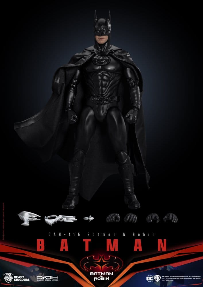 DC Comics Dynamic 8ction Heroes Action Figure Batman (Batman & Robin) 21 cm