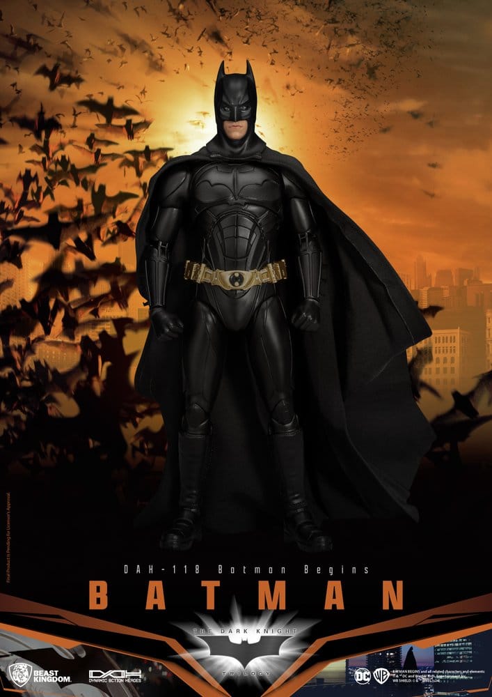 DC Comics Dynamic 8ction Heroes Action Figure Batman (Batman Begins) 21 cm