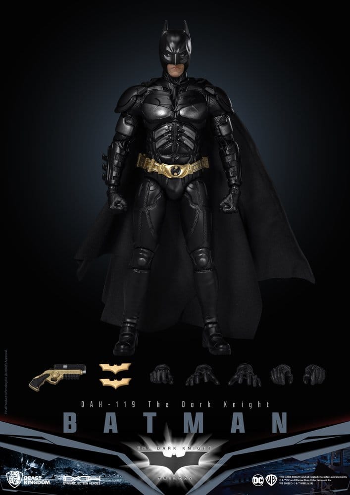 DC Comics Dynamic 8ction Heroes Action Figure Batman (The Dark Knight) 21 cm