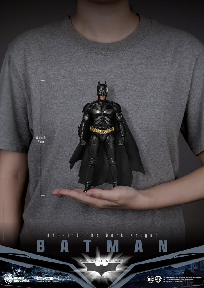 DC Comics Dynamic 8ction Heroes Action Figure Batman (The Dark Knight) 21 cm