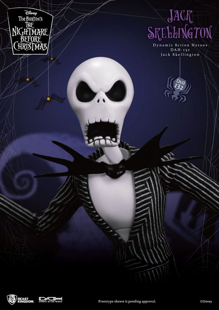 Nightmare before Christmas Dynamic 8ction Heroes Action Figure 1/9 Jack 21 cm