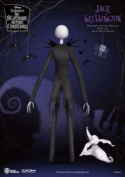 Nightmare before Christmas Dynamic 8ction Heroes Action Figure 1/9 Jack 21 cm