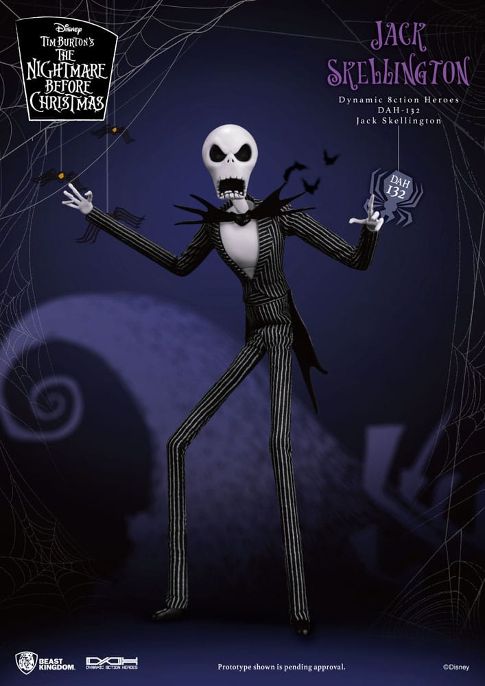 Nightmare before Christmas Dynamic 8ction Heroes Action Figure 1/9 Jack 21 cm