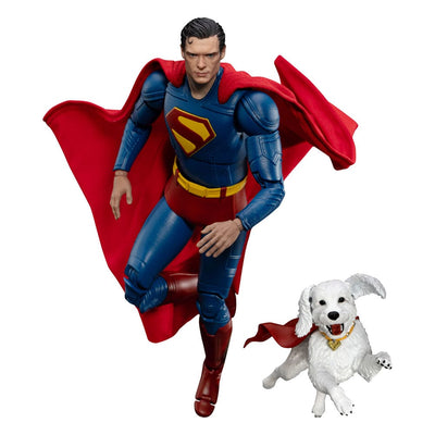 Superman (2025) Action Figure Superman &amp; Krypto 21 cm