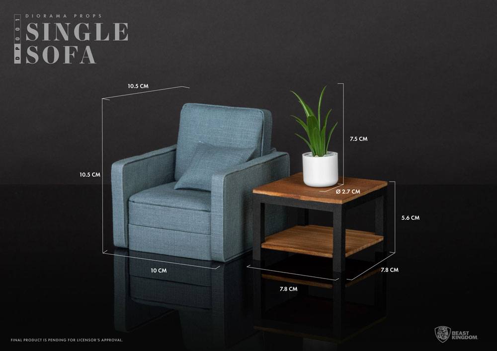 Diorama Props Series Single Sofa Set