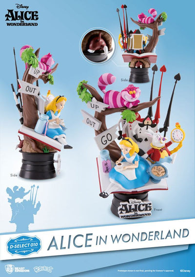 Alice in Wonderland D-Select PVC Diorama 15 cm