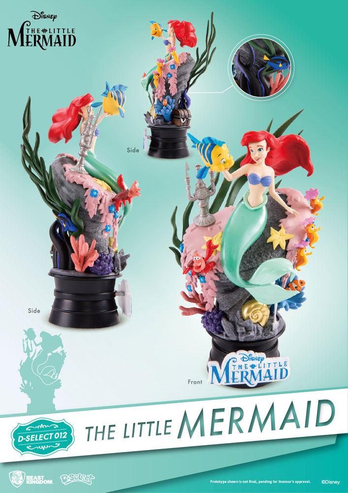 The Little Mermaid D-Select PVC Diorama 15 cm