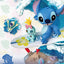 Disney Summer Series D-Stage PVC Diorama Stitch Surf 15 cm