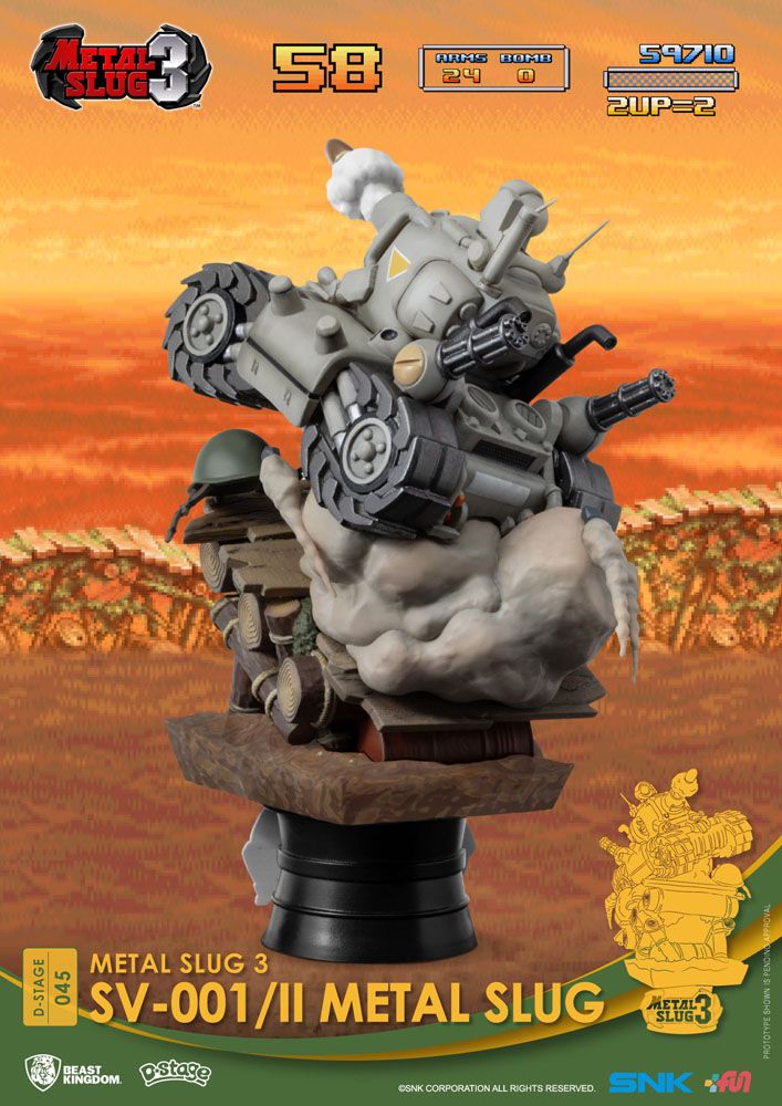 Metal Slug D-Stage PVC Diorama SV-001/II Metal Slug 16 cm