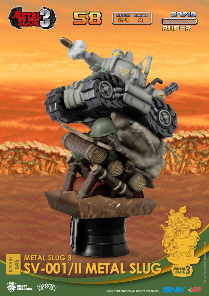 Metal Slug D-Stage PVC Diorama SV-001/II Metal Slug 16 cm