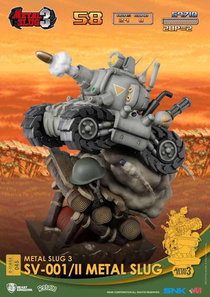 Metal Slug D-Stage PVC Diorama SV-001/II Metal Slug 16 cm